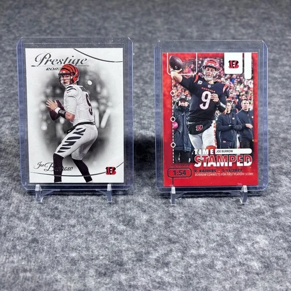 Cincinnati Bengals Joe Burrow Football Card Collection Set of 22 Card - Picture 7 of 13